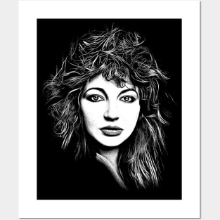 Kate Bush † Retro Fan Art Design Posters and Art